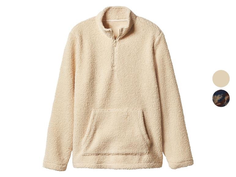 Pull camionneur en polaire peluche homme