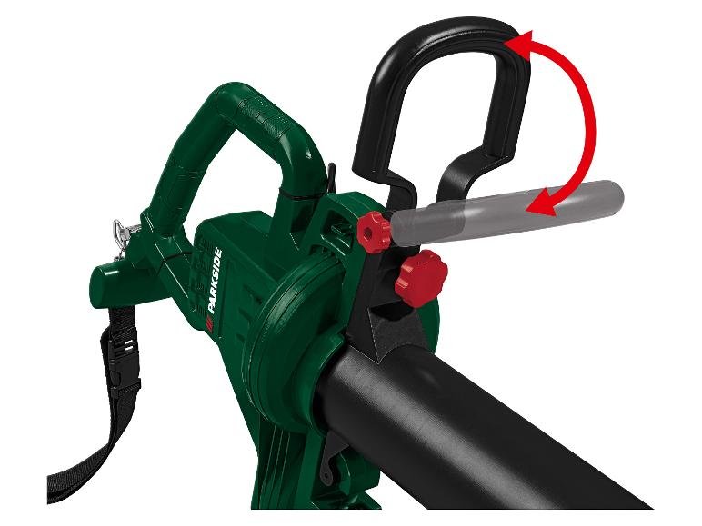 Aspirateur souffleur broyeur électrique - PELSB 3000 B2