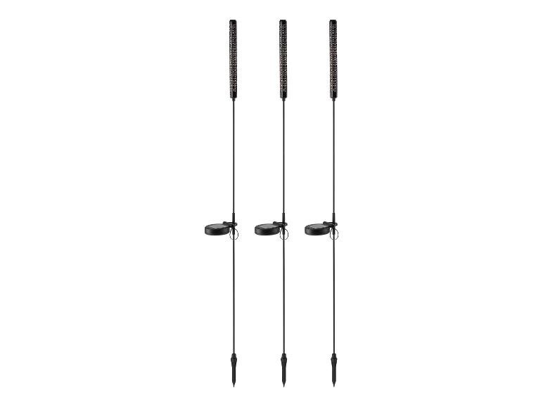 Lot de 3 lampes solaires LED
