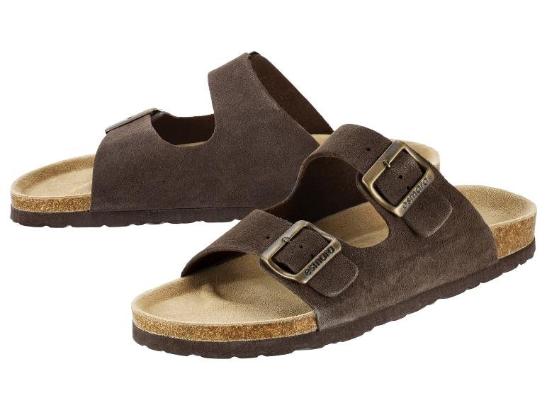 Mules à boucles pour homme