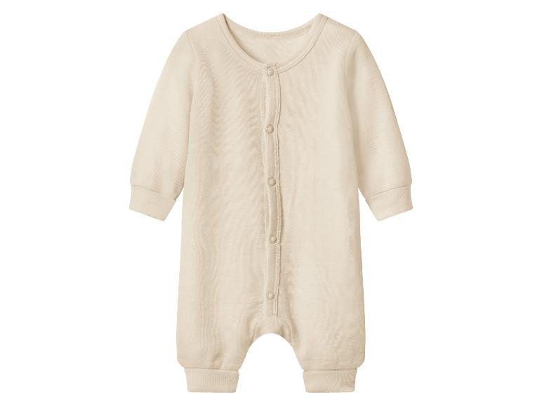 Grenouillère évolutive Premium bébé en laine et soie