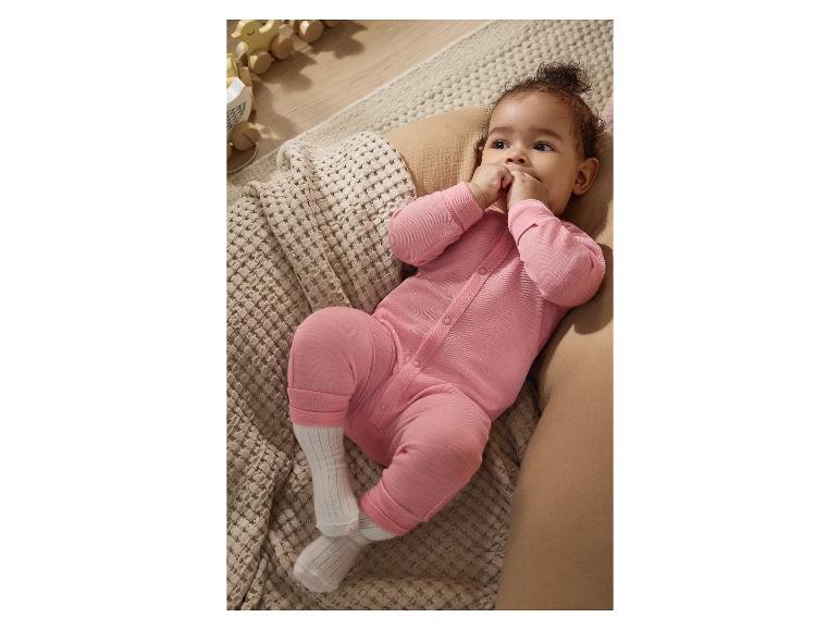 Grenouillère évolutive Premium bébé en laine et soie