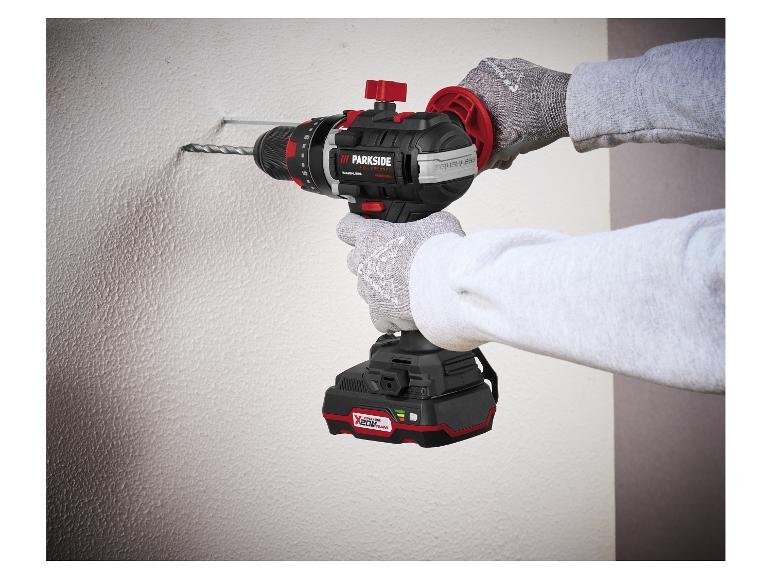 Set de perceuse-visseuse à percussion sans fil + 2 Batteries + Chargeur, 20 V