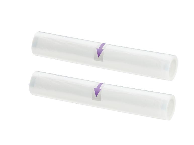 Lot de 2 rouleaux de film pour appareil de mise sous vide
