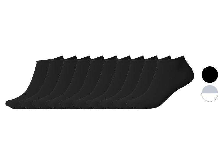 Lot de 10 paires de socquettes unisexe
