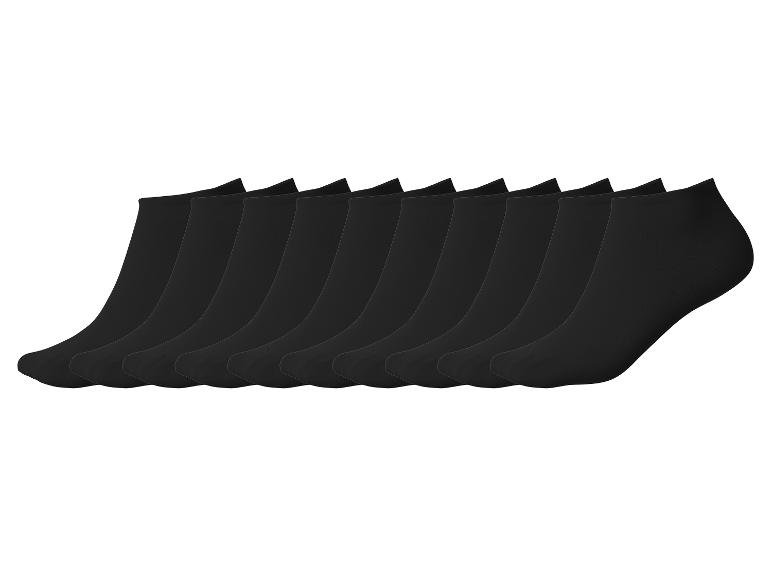 Lot de 10 paires de socquettes unisexe