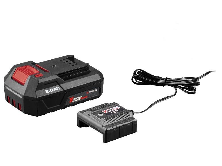 Outil multifonction sans fil 20V PKGA 20-Li D2 avec batterie et chargeur
