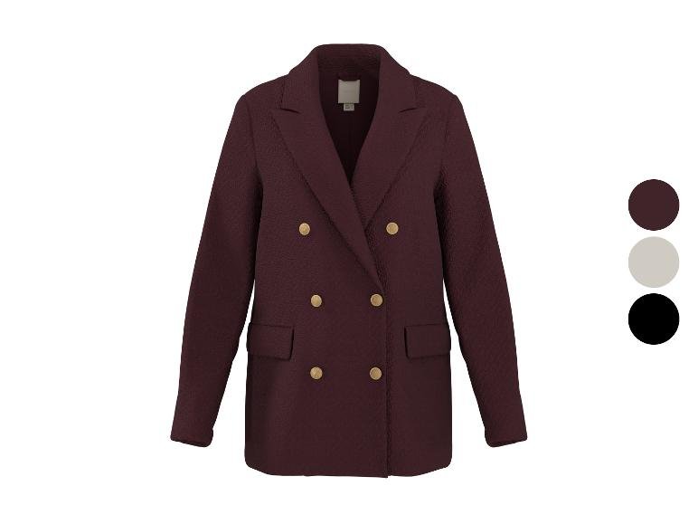 Blazer en bouclette femme