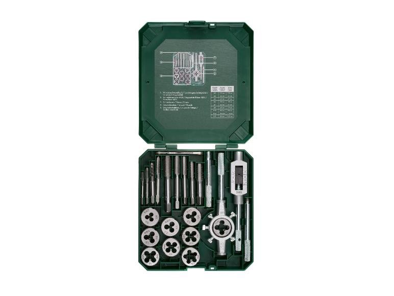 Set de filetage et taraudage, 21 pièces