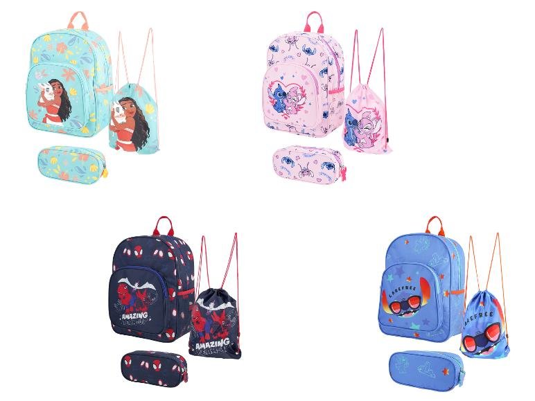 Sac à dos avec sac à cordon et trousse, 9 L
