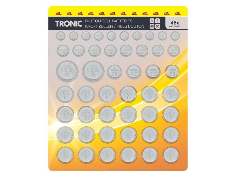 Multipack de piles, 48 pièces