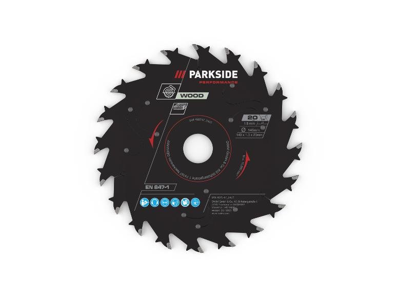 Lame de scie, 140 mm, 20 dents, 40 dents, 44 dents