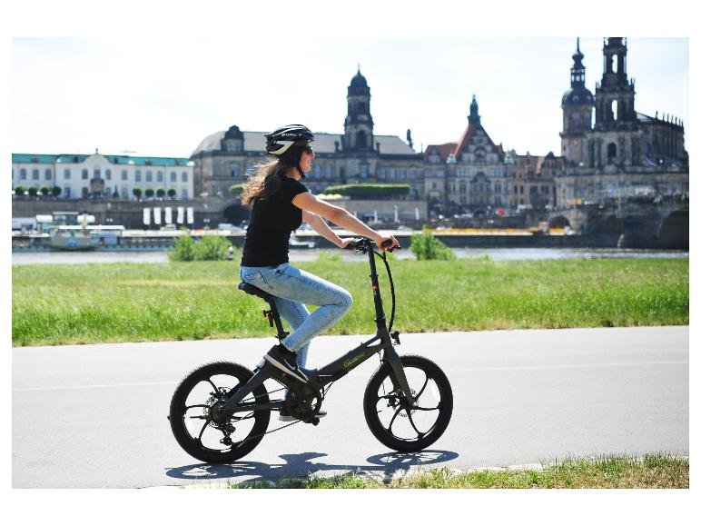 Vélo électrique pliant