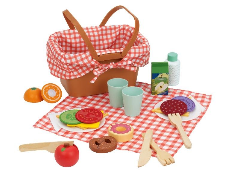 Set d'aliments en bois
