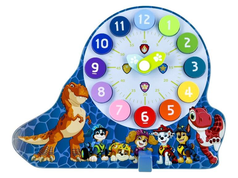 Horloge puzzle ou Tableau magnétique/tableau noir Pat' Patrouille