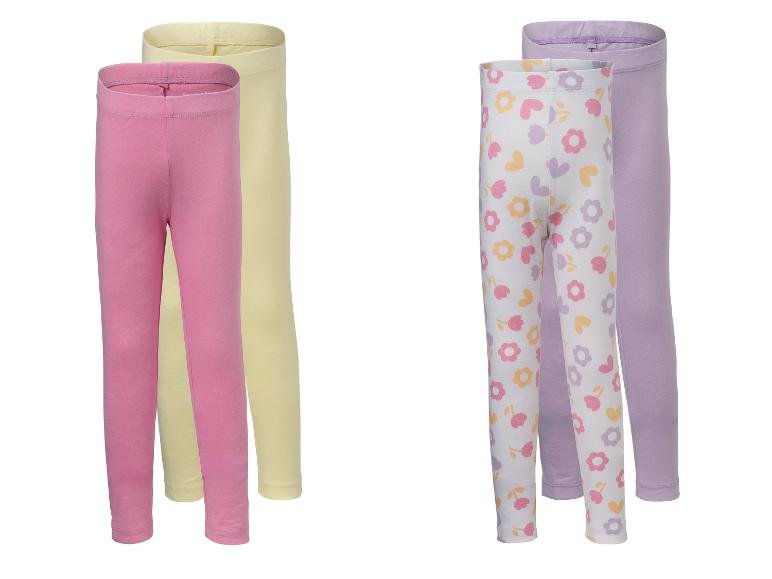 Lot de 2 leggings enfant
