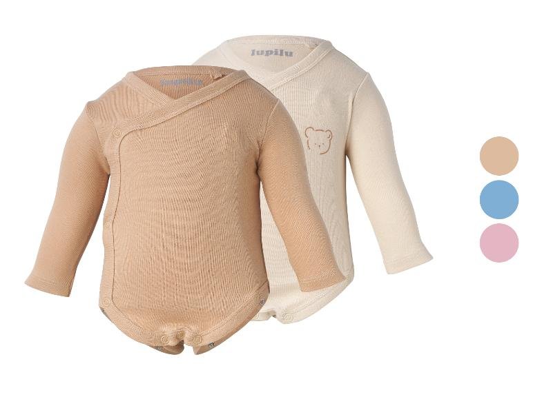 Lot de 2 body croisé bébé