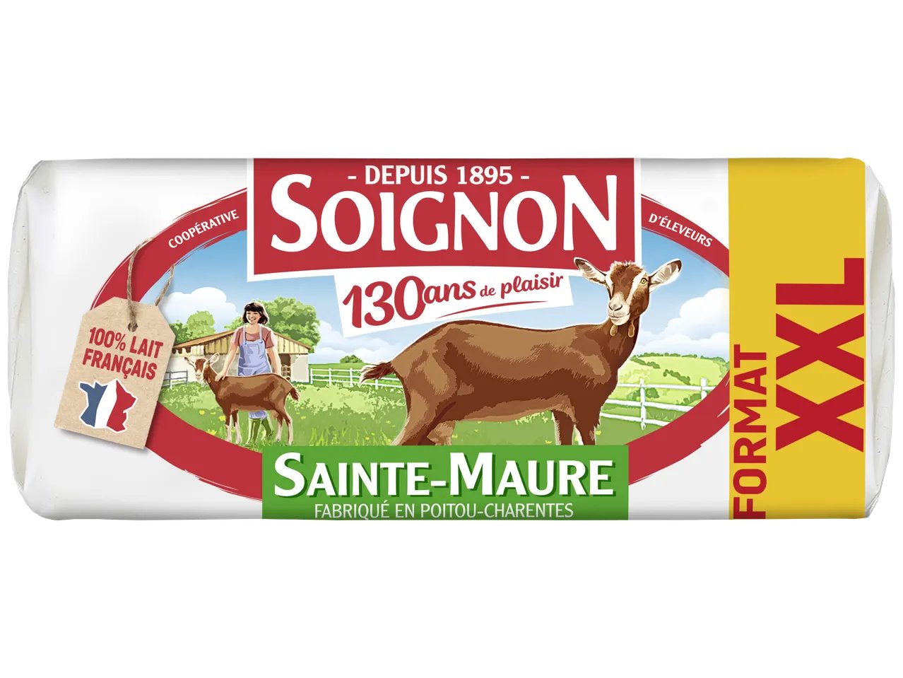 Bûche chèvre Sainte-Maure