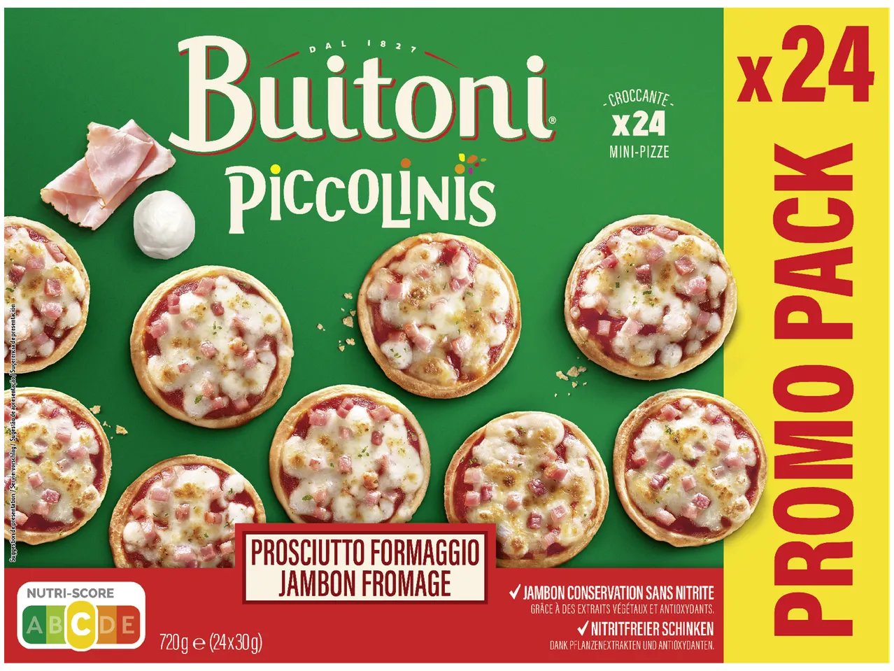 Piccolinis jambon fromage