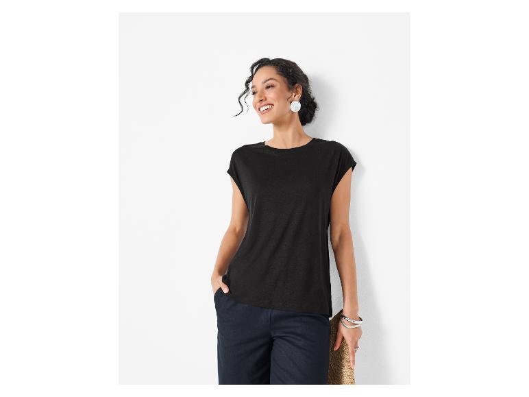 T-shirt en lin Premium femme