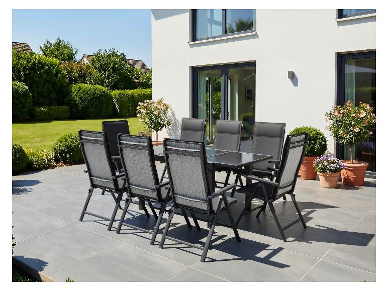 Lot de 2 fauteuils en aluminium Houston