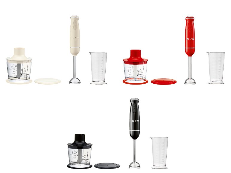 Set mixeur plongeant Retro 1973
