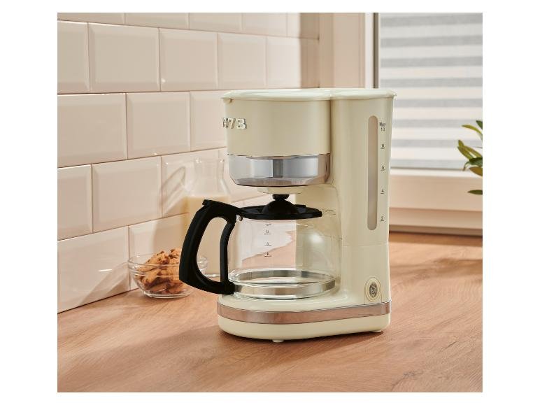 Cafetière filtre Retro 1973, crème