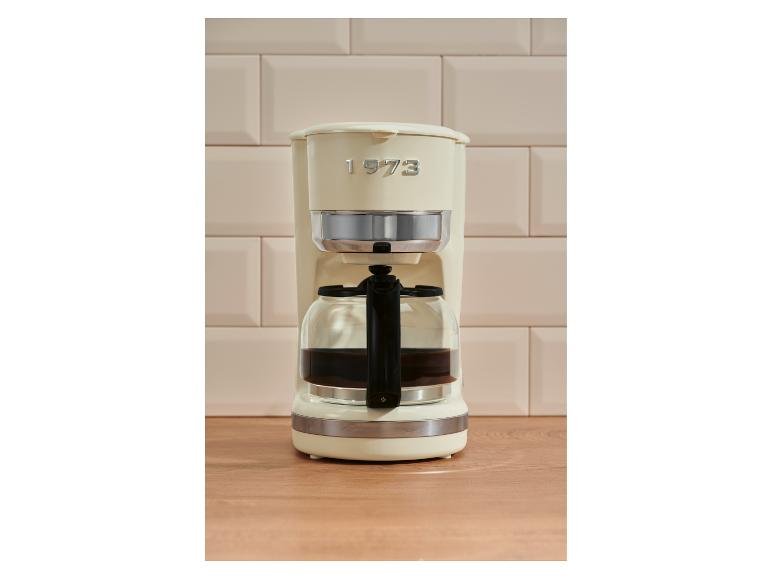 Cafetière filtre Retro 1973, crème