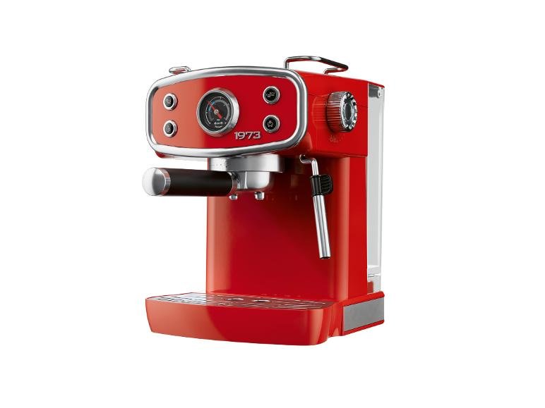 Machine à expresso Retro 1973, rouge