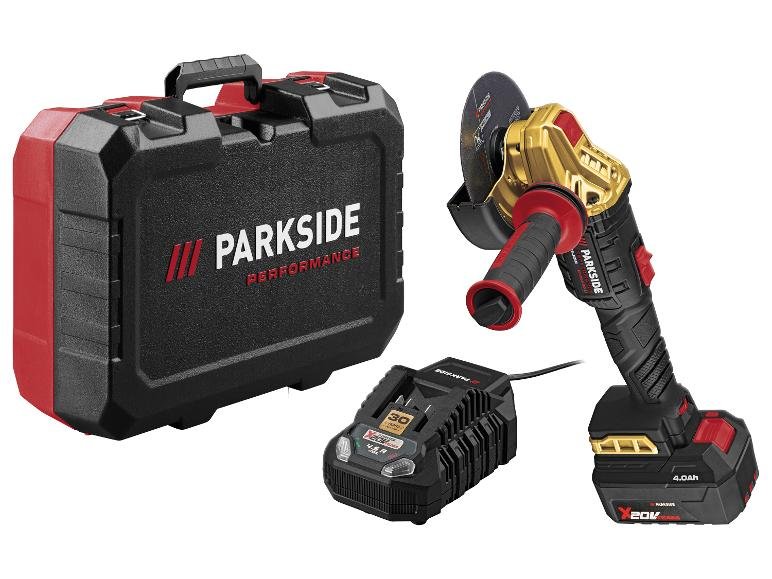 Set de démarrage meuleuse d’angle sans fil Édition Limitée 30 ans + batterie + chargeur, 20 V