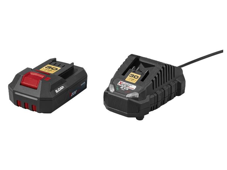 Batterie 20 V, 2 Ah Édition Limitée, PAP 202 A1 + Chargeur de batterie 20 V, 2,4 A, Édition Limitée PLG 20 C1
