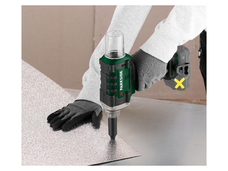 Riveteuse sans fil pour rivets aveugles PABNSG 20-Li A1, Ø 2,4-6,0 mm, 20 V