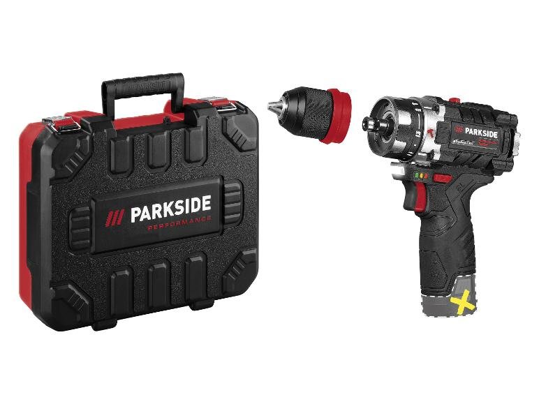 Perceuse-visseuse à percussion sans fil 12 V »PSBSAP 12 A1«, sans batterie ni chargeur.