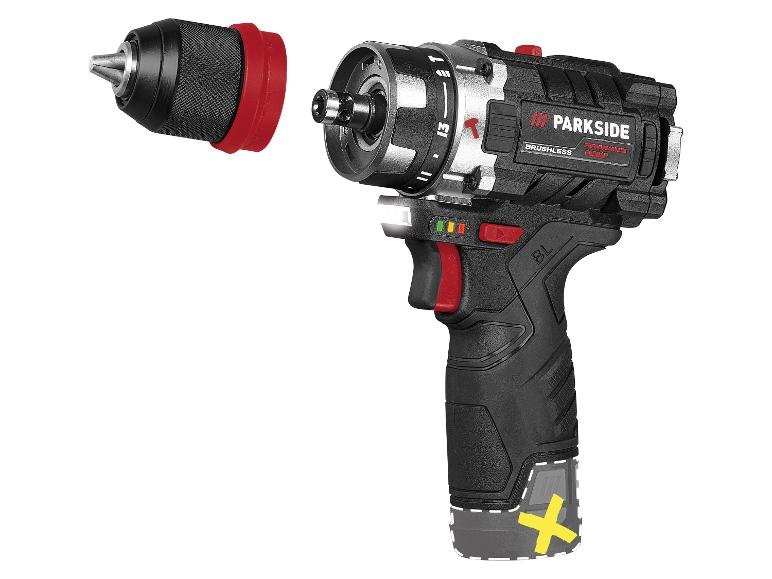 Perceuse-visseuse à percussion sans fil 12 V »PSBSAP 12 A1«, sans batterie ni chargeur.