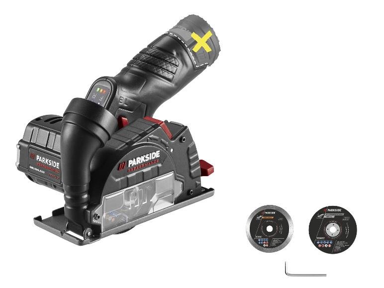 Meuleuse d'angle sans fil 12 V, PPWSA 12 B1, sans batterie ni chargeur