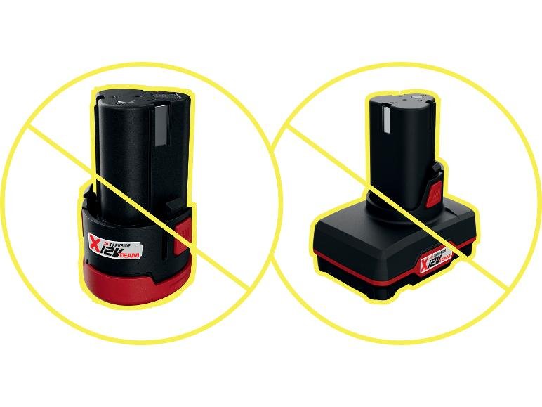 Meuleuse d'angle sans fil 12 V, PPWSA 12 B1, sans batterie ni chargeur