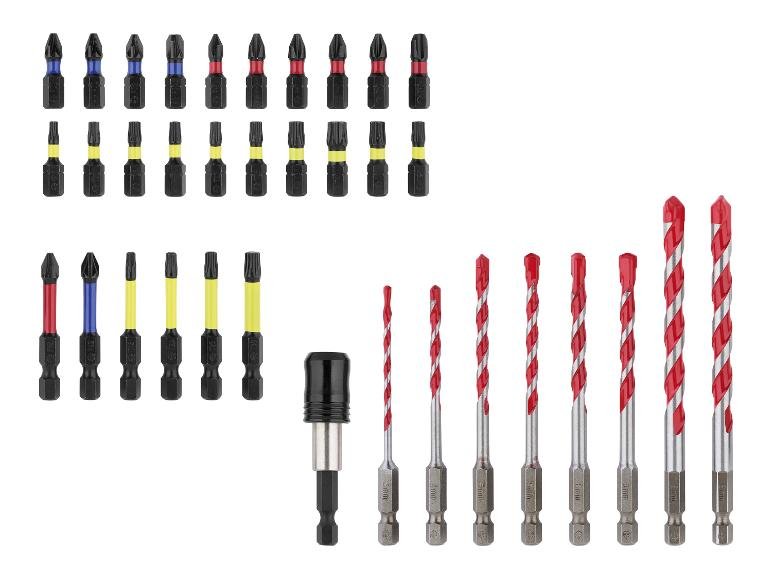 Set d’embouts de vissage et de forets Impact, PBBS 35 A1, 35 pièces