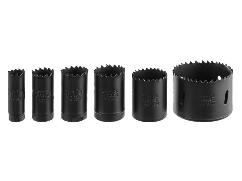 Scies cloches bimétalliques, 11 pièces