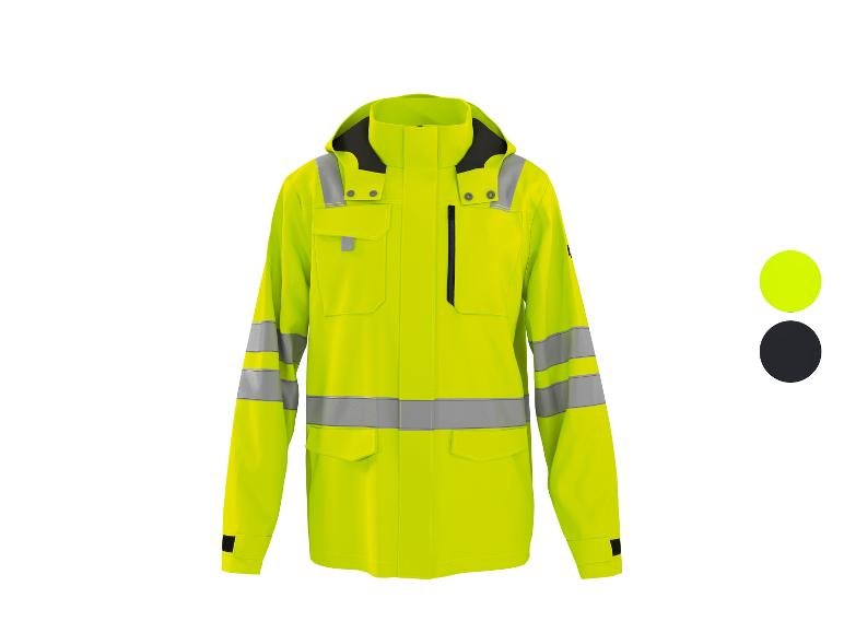 Veste softshell réfléchissante homme