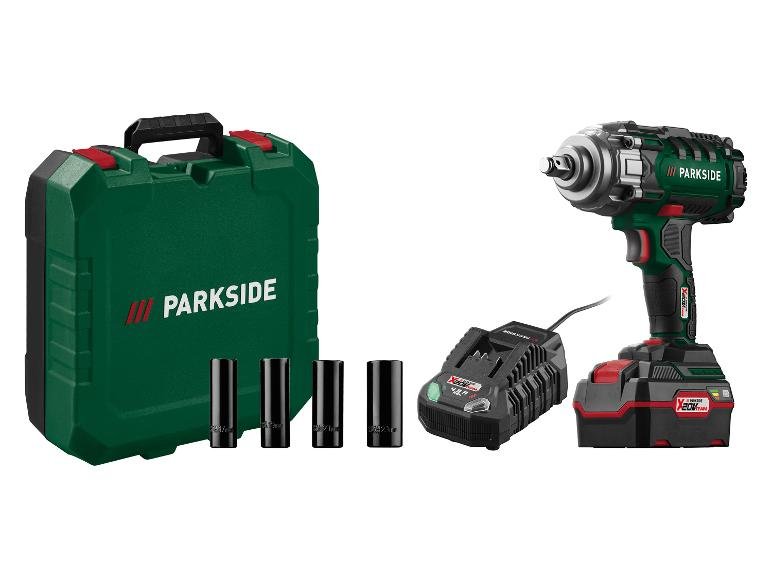Visseuse à chocs sans fil 20 V »PASSK 20-Li C4«, avec batterie et chargeur.