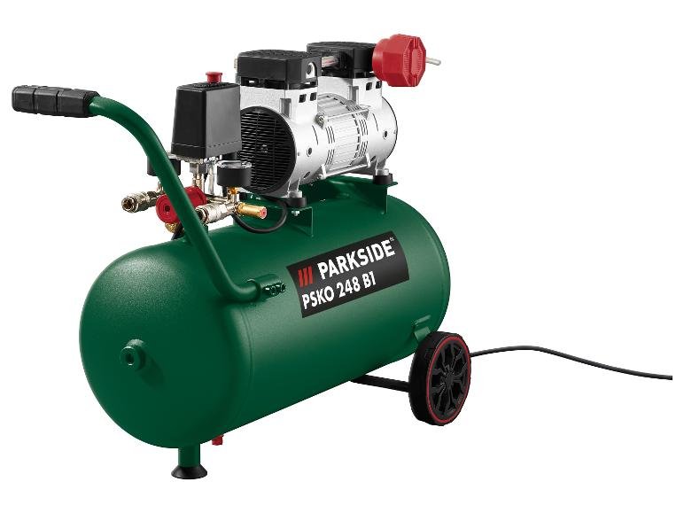 Compresseur silencieux PSKO 248 B1, 8 bar, 24 L, 1100 W