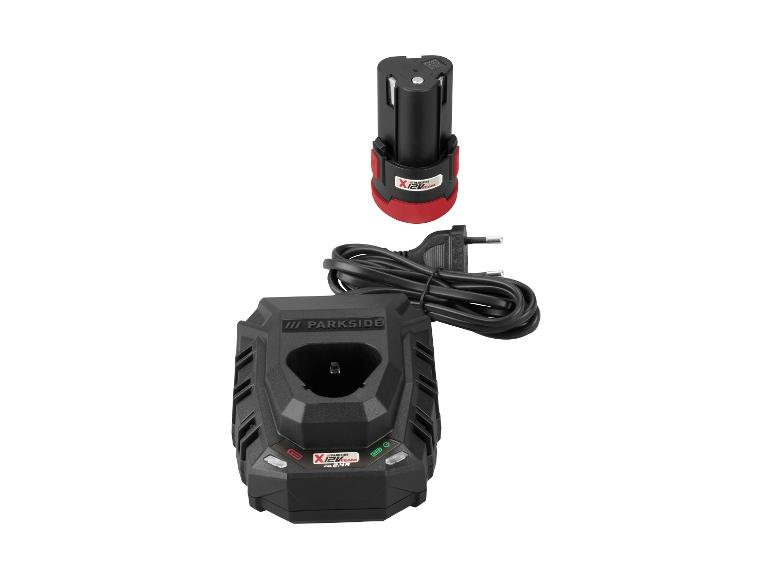 Scie de jardin sans fil 12 V « PAAS 12 C3 » avec batterie – avec chargeur