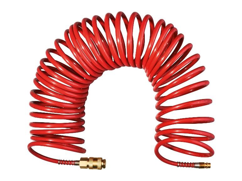 Tuyau spiralé à air comprimé »PDSS 10 A1«, 10 m.