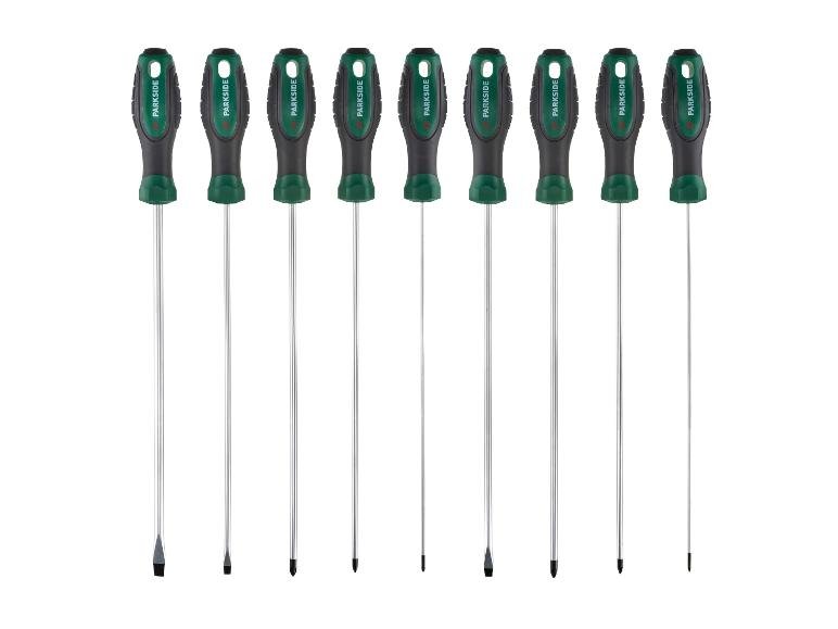 Set de 5 clés à douille avec poignée en T ou set de 9 tournevis longs