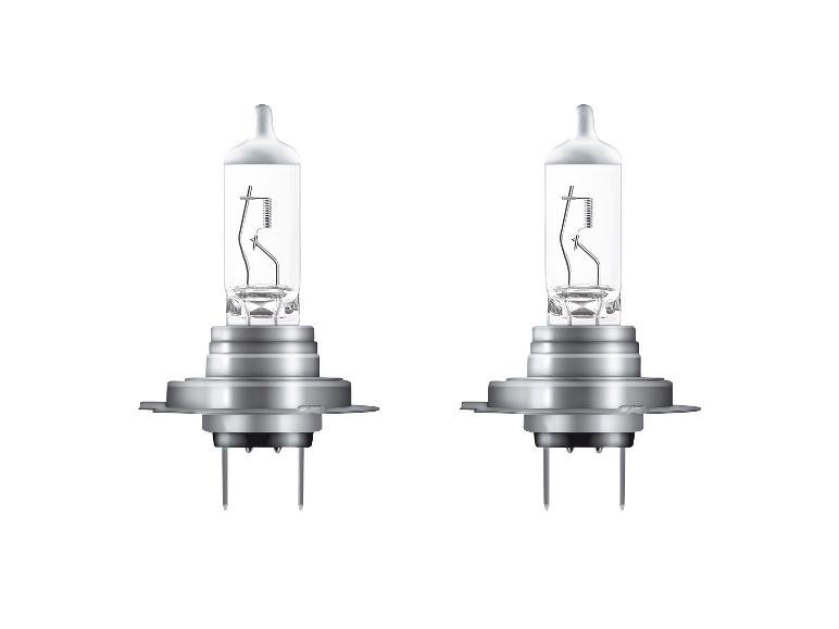 Ampoules halogènes pour phares auto H7 / H4, lot de 2