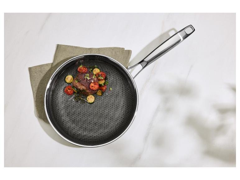 Poêle en acier inoxydable Premium, Ø 24 cm
