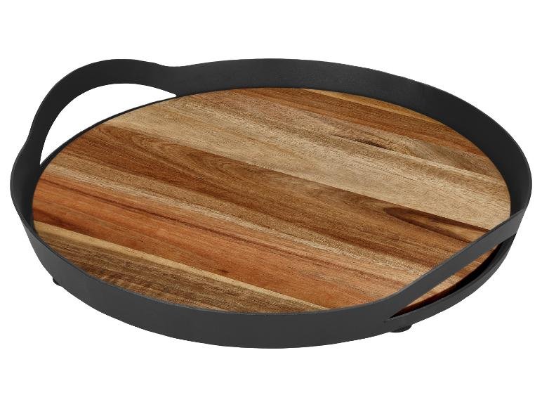 Plateau en acacia