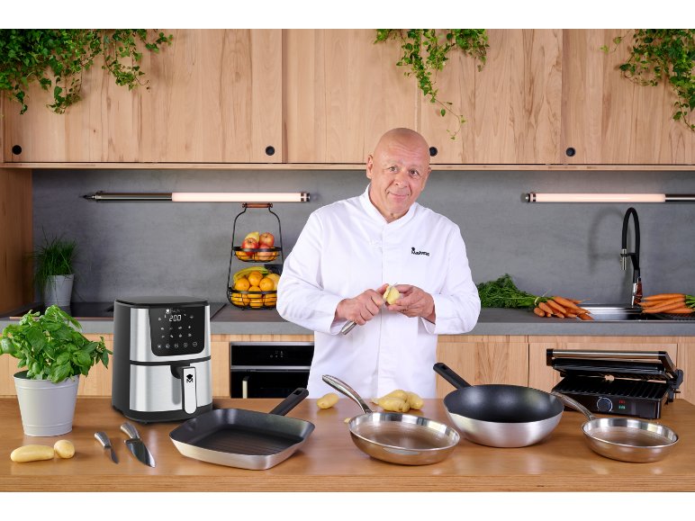 Poêle wok en aluminium