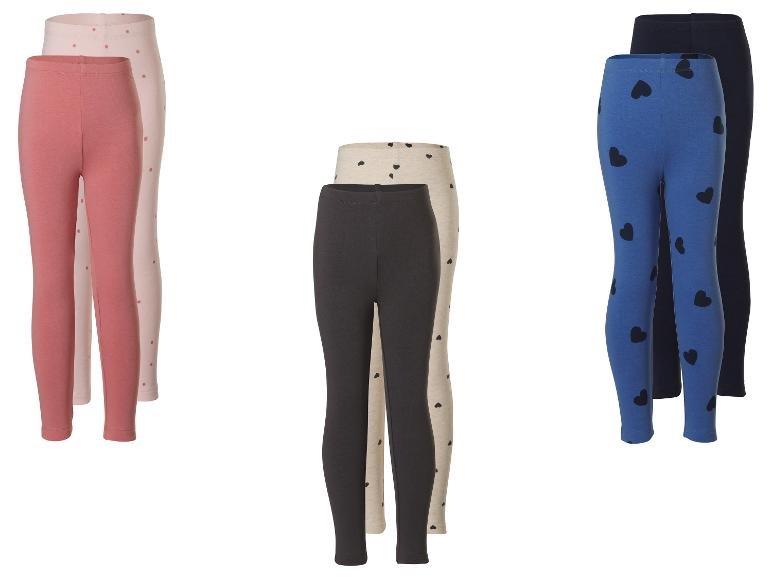 Lot de 2 leggings thermiques enfant