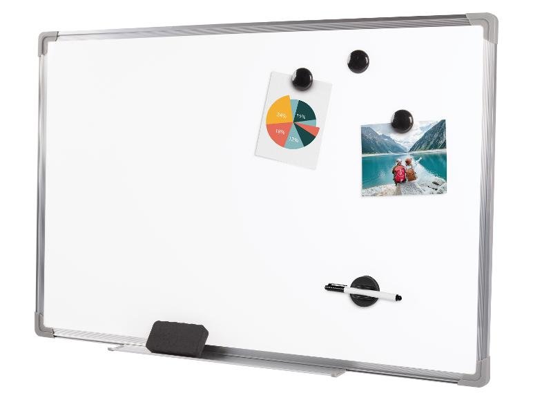 Tableau blanc magnétique, 90 x 58,5 cm